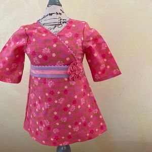 American Girl Doll Chrissa’s Meet dress and shoes